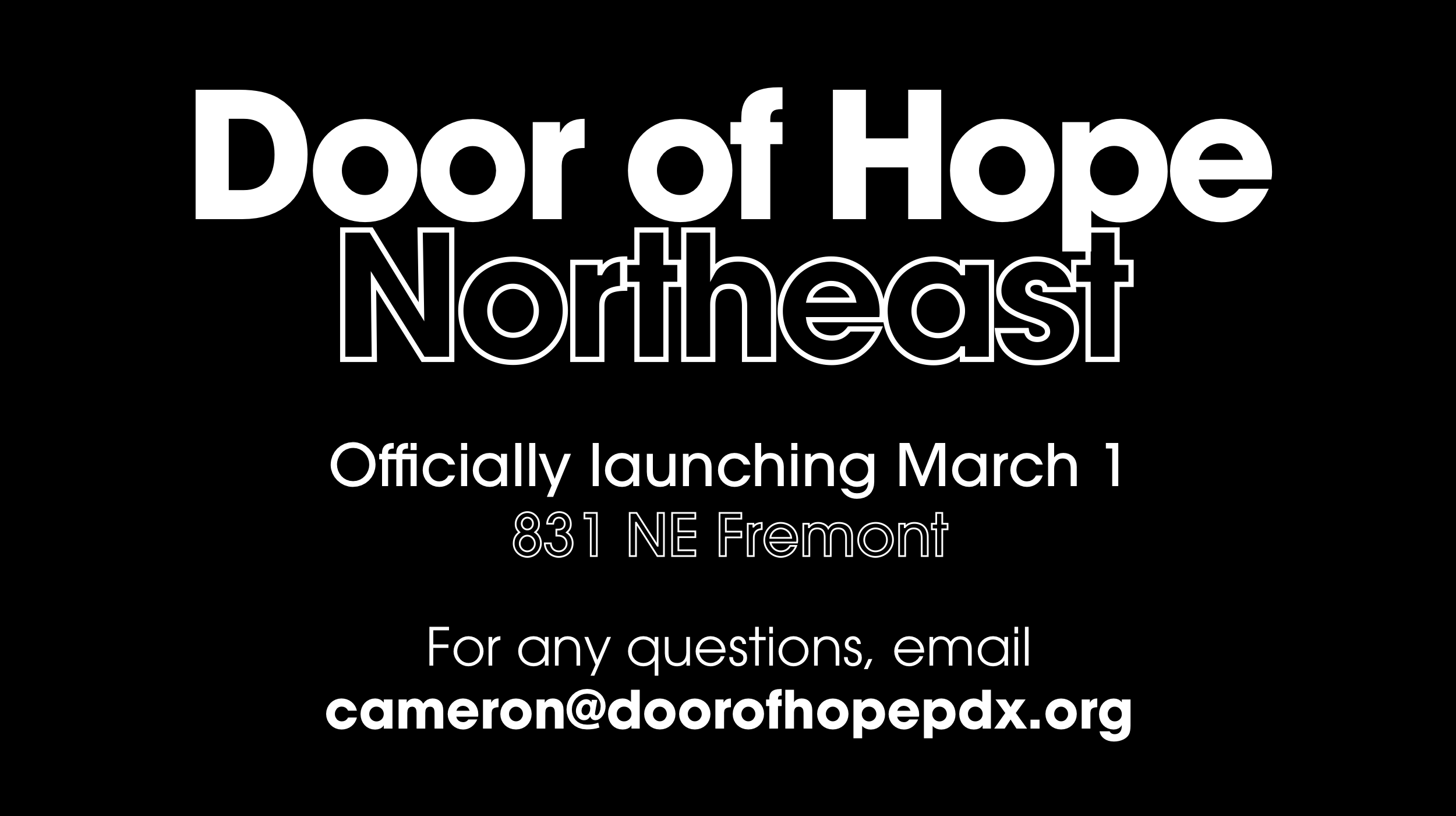 Door Of Hope A Community In Portland Or Centered Around